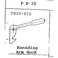 Kneading Arm Hook